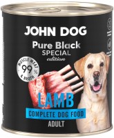 Фото - Корм для собак John Dog Pure Black Adult Lamb 800 g 1&nbsp;шт