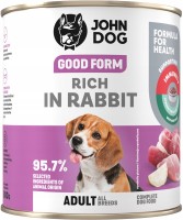 Фото - Корм для собак John Dog Good Form Adult Rabbit 800 g 1&nbsp;шт