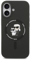 Фото - Чехол Karl Lagerfeld Slilicone Karl & Choupette Ring Magsafe for iPhone 17