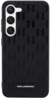 Фото - Чехол Karl Lagerfeld Saffiano Mono Metal Logo for Galaxy S24