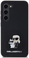 Фото - Чехол Karl Lagerfeld Silicone Karl&Choupette Metal Pin for Galaxy S24 Plus