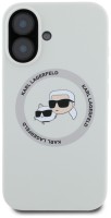 Фото - Чехол Karl Lagerfeld Slilicone Karl & Choupette Ring Magsafe for iPhone 16