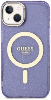 Фото - Чехол GUESS Glitter Gold MagSafe for iPhone 14