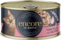 Фото - Корм для кошек Encore Adult Cat Tuna/Salmon in Broth 70 g