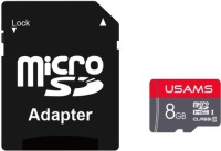 Фото - Карта памяти USAMS MicroSDHC + Adapter 8&nbsp;ГБ
