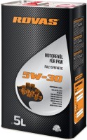 Фото - Моторное масло Rovas 5W-30 5&nbsp;л