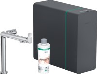 Фото - Смеситель Hansgrohe Aqittura M91 SodaSystem 240 76837000