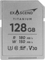 Фото - Карта памяти Exascend Titanium UHS-I V30 SDXC 128 ГБ