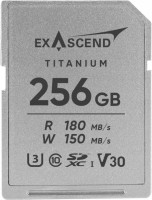 Фото - Карта памяти Exascend Titanium UHS-I V30 SDXC 256 ГБ