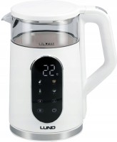 Фото - Электрочайник Lund 68224 2200&nbsp;Вт 1.7&nbsp;л  белый