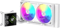 Фото - Система охлаждения Gamemax Glacier 240 LCD White