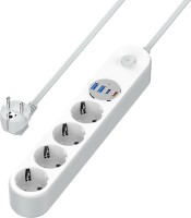 Фото - Сетевой фильтр / удлинитель ColorWay CW-CHE44PDW