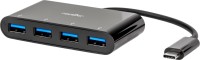 Фото - Картридер / USB-хаб Rocstor Y10A228-B2