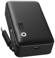 Повербанк SBS Power Bank Retractable USB-C Cable 10000