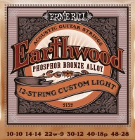 Фото - Струны Ernie Ball Earthwood Phosphor Bronze 12-String 10-48