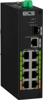 Фото - Коммутатор BCS L-SP08E01G-1SFP