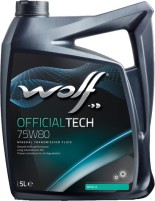 Фото - Трансмиссионное масло WOLF Officialtech 75W-80 ZF GL4 5&nbsp;л