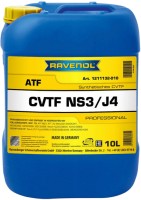 Фото - Трансмиссионное масло Ravenol CVTF NS3/J4 Fluid 10&nbsp;л