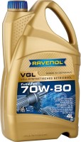 Фото - Трансмиссионное масло Ravenol VGL 70W-80 4 л