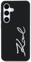 Фото - Чехол Karl Lagerfeld Silicone Metal Signature Logo for Galaxy S25