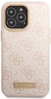 Фото - Чехол GUESS Logo Plate MagSafe for iPhone 14 Pro