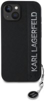 Фото - Чехол Karl Lagerfeld Saffiano Rhinestones & Charm for iPhone 15