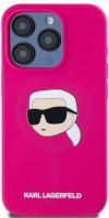 Фото - Чехол Karl Lagerfeld Silicone Karl Head Print MagSafe for iPhone 15 Pro