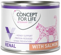 Фото - Корм для кошек Concept for Life Veterinary Diet Renal Salmon 200 g