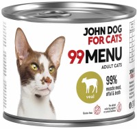 Фото - Корм для кошек John Dog 99 Menu Adult Veal  200 g