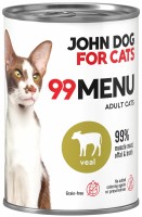 Фото - Корм для кошек John Dog 99 Menu Adult Veal  400 g