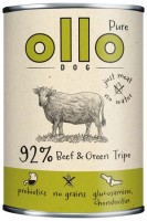 Фото - Корм для собак OLLO Pure Adult Beef/Green Tripe