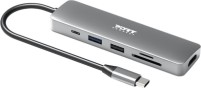 Фото - Картридер / USB-хаб Port Designs 1 X 4K USB-C 5 devices 100W