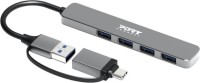 Фото - Картридер / USB-хаб Port Designs USB-C/A vers Hub 4 ports USB-A