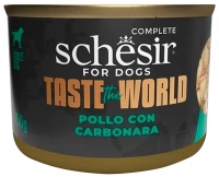 Корм для собак Schesir Taste the World Chicken/Carbonara 150 g 1&nbsp;шт