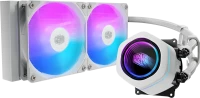 Фото - Система охлаждения Cooler Master MasterLiquid Core Nex 240 ARGB White