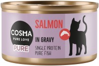 Фото - Корм для кошек Cosma Pure Love Salmon in Gravy 80 g