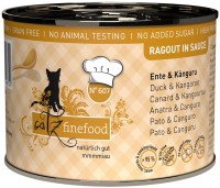 Фото - Корм для кошек Catz Finefood Ragout in Sauce Duck/Kangaroo  190 g