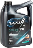 Фото - Моторное масло WOLF Officialtech 0W-20 C5 P 5L 5&nbsp;л