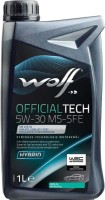 Фото - Моторное масло WOLF Officialtech 5W-30 MS-SFE 1&nbsp;л