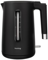 Фото - Электрочайник Huslog HUS1073 2200&nbsp;Вт 1.5&nbsp;л  черный