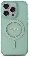 Фото - Чехол GUESS Rhinestones Printed Classic Logo MagSafe for iPhone 16 Pro