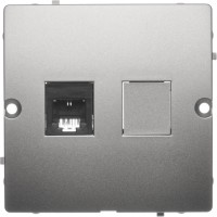 Фото - Розетка Simon Basic BMTF1.02/29 серебристый