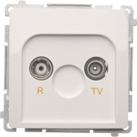 Фото - Розетка Simon Basic BMZAR1/1.01/11 белый