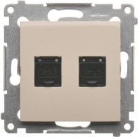 Фото - Розетка Simon 54 Series D62.01/41 бежевый