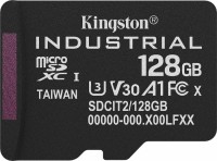 Фото - Карта памяти Kingston Industrial microSD + SD-adapter 128&nbsp;ГБ