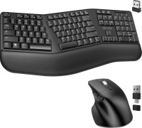 Фото - Клавиатура Delton KB200 & S18 Wireless Ergonomic Keyboard & Mouse Combo