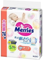 Фото - Подгузники Merries Diapers S / 74 pcs
