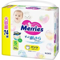 Фото - Подгузники Merries Pants S / 74 pcs