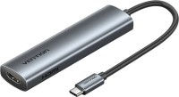 Фото - Картридер / USB-хаб Vention TGLHB