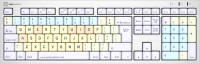 Фото - Клавиатура LogicKeyboard Dyslexie ALBA Slimline